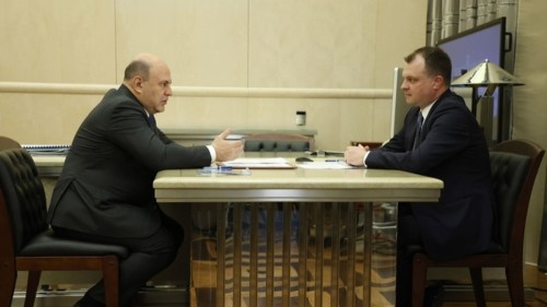 ПРЕМЬЕР-МИНИСТР РОССИЙСКОЙ ФЕДЕРАЦИИ МИХАИЛ МИШУСТИН ВСТРЕТИЛСЯ С РУКОВОДИТЕЛЕМ РОССТАНДАРТА